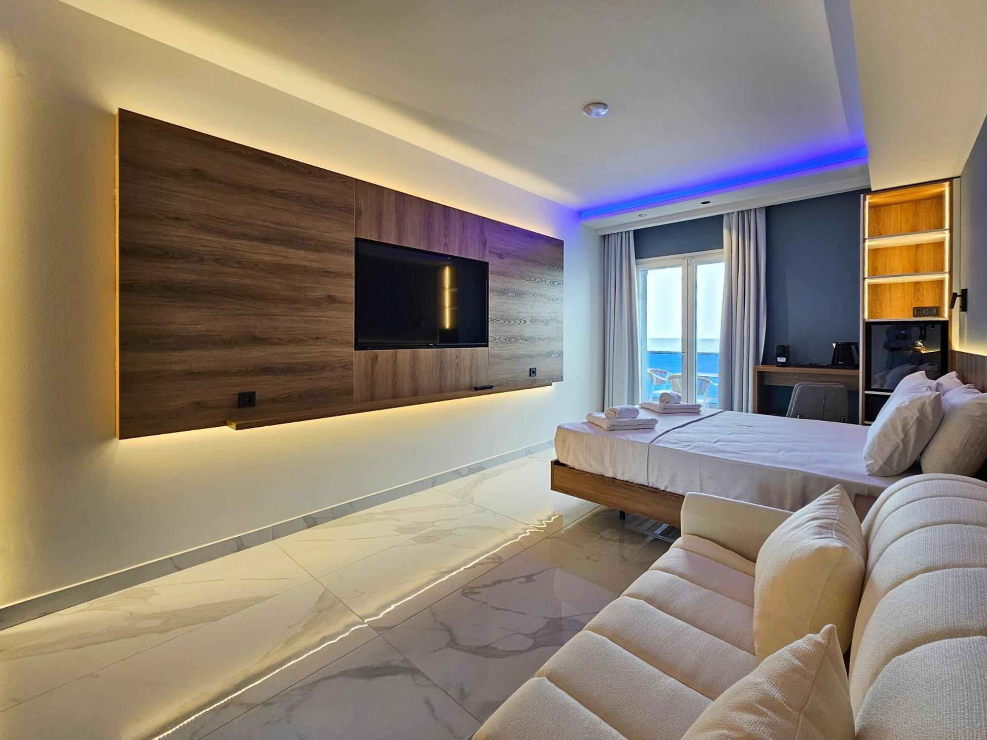 Hotel Akteon Girni Paralía Esterno foto