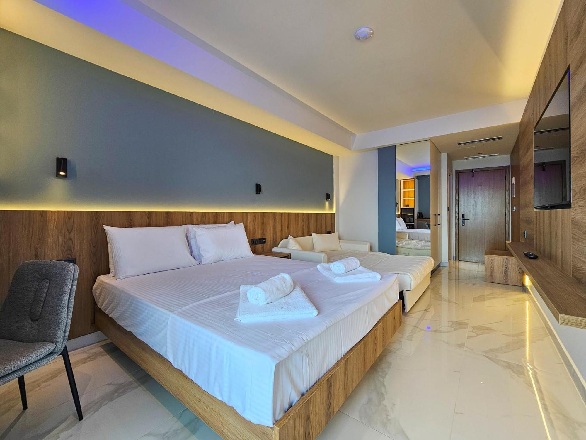 Hotel Akteon Girni Paralía Esterno foto