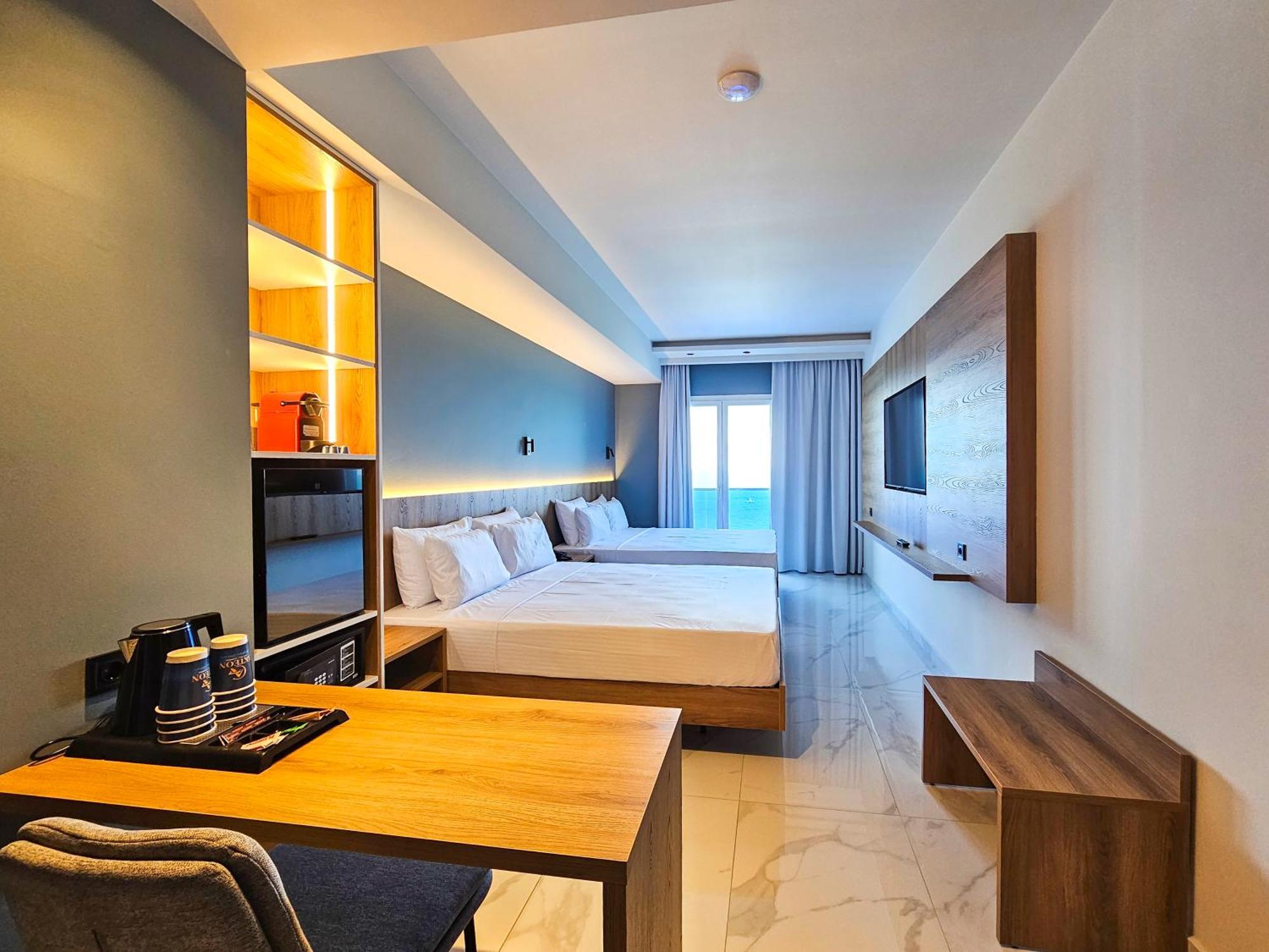Hotel Akteon Girni Paralía Esterno foto